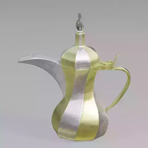 Twisted Arabic Coffee Pot