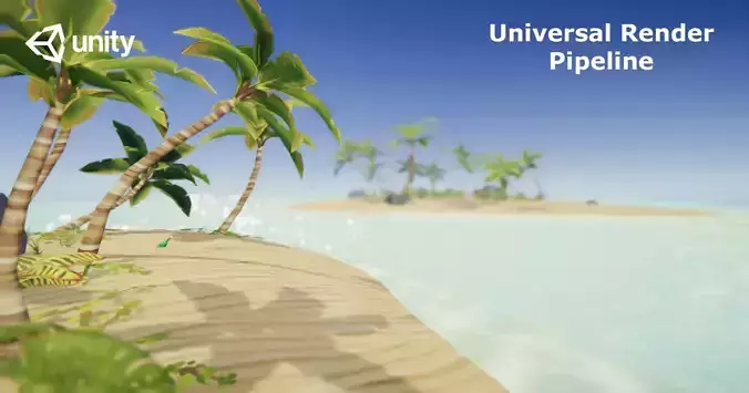 Tropical Beach for Unity