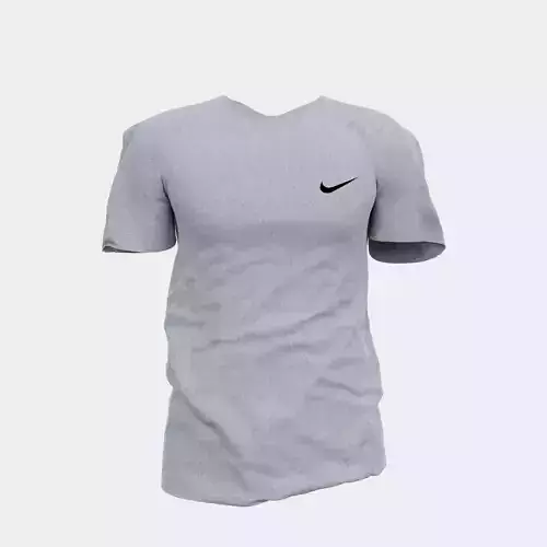 Nike tshirt Free 3D model