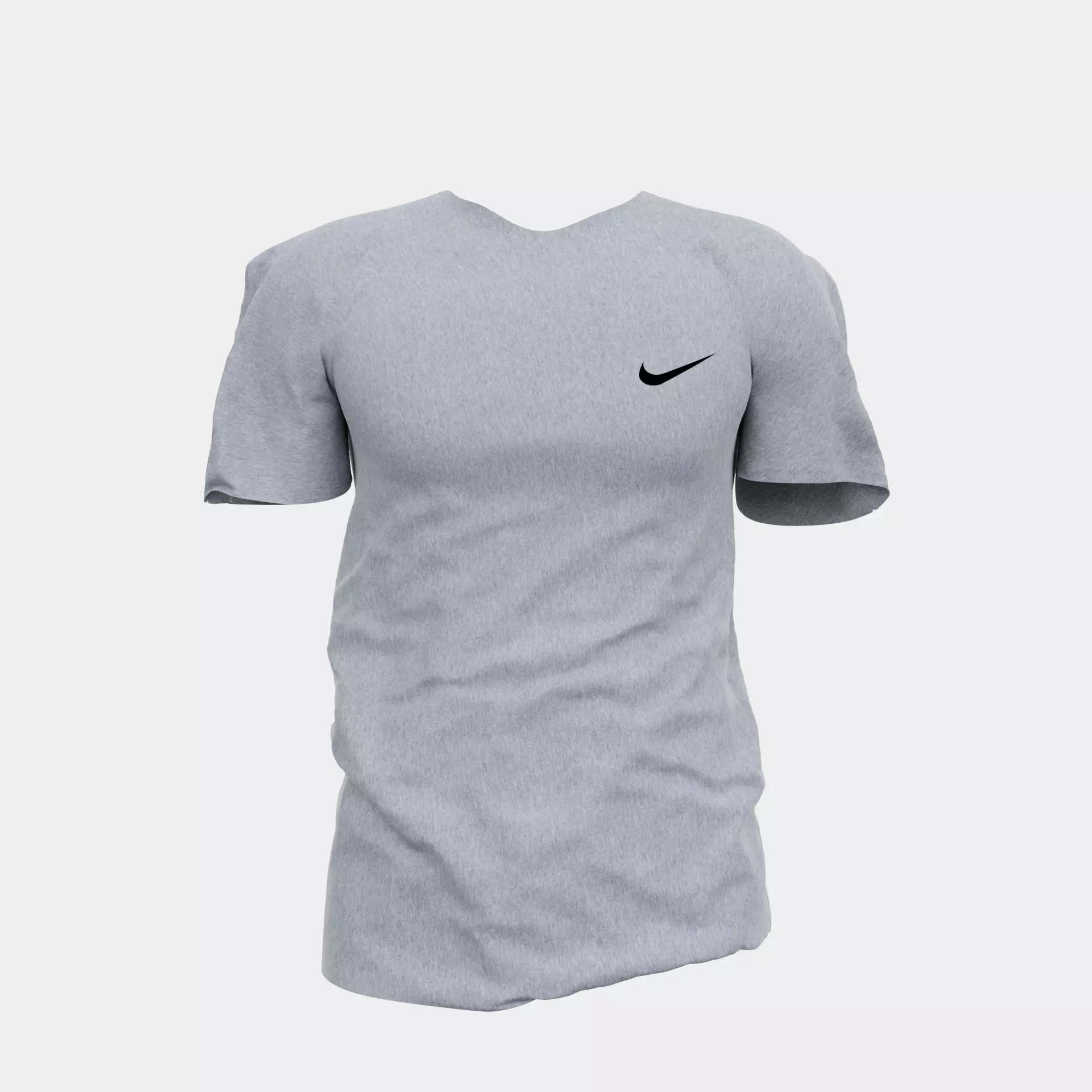 Nike tshirt Free 3D model