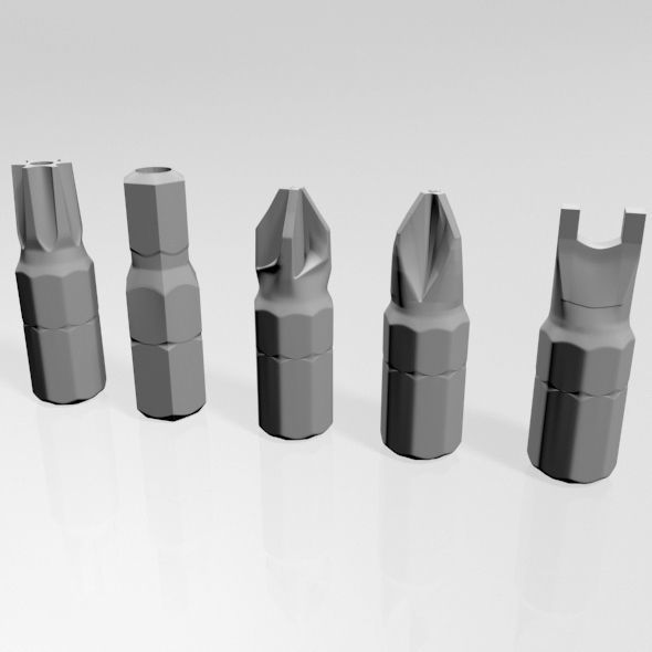 Screwdriver Screw Heads 01