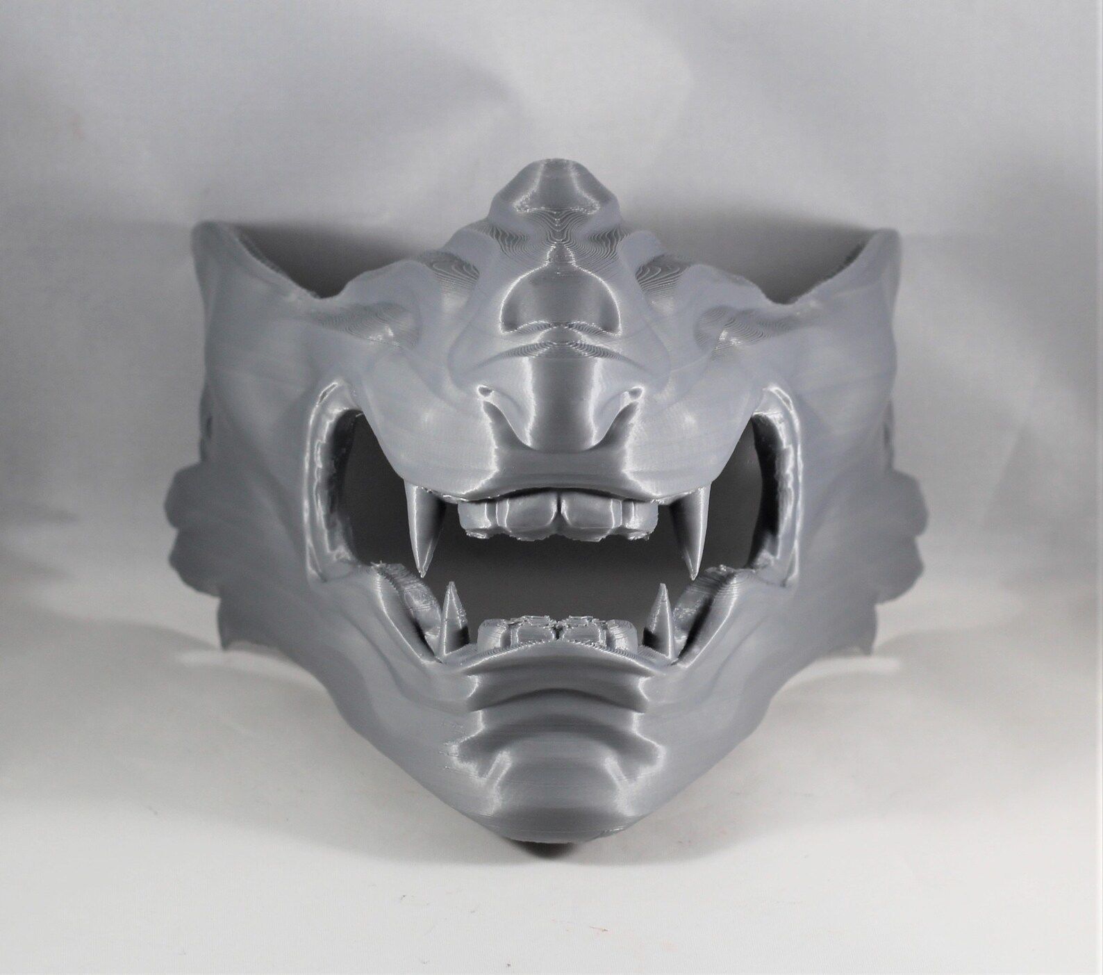 Wolf of Tsushima Mask - Ghost of Tsushima Oni Samurai Helmet 3D print model_2