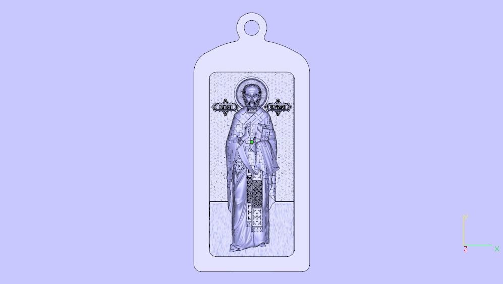 Saint Nicholas 3D print model_4