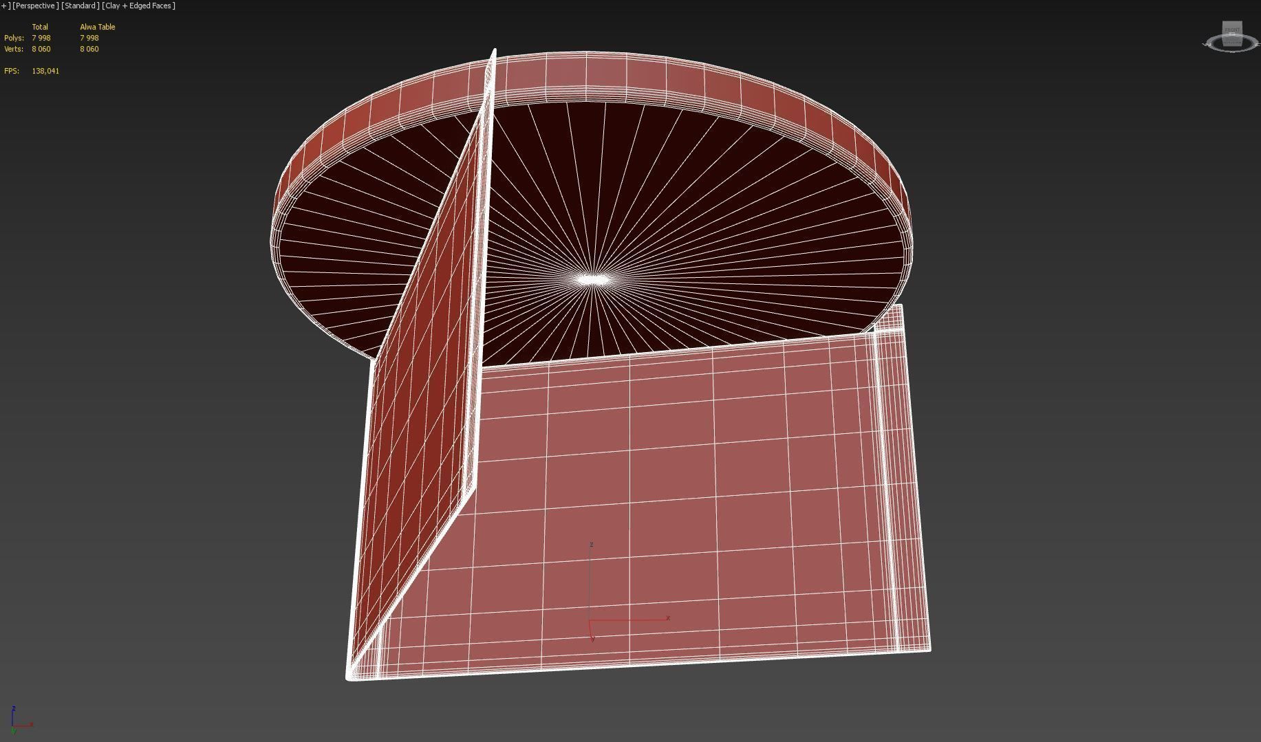 Alwa Table 3D model_17