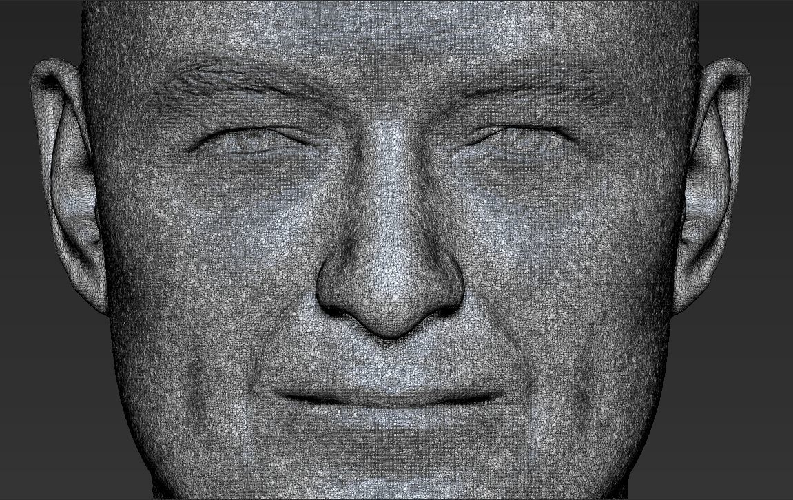 John Locke from Lost bust 3D printing ready stl obj formats 3D print model_31