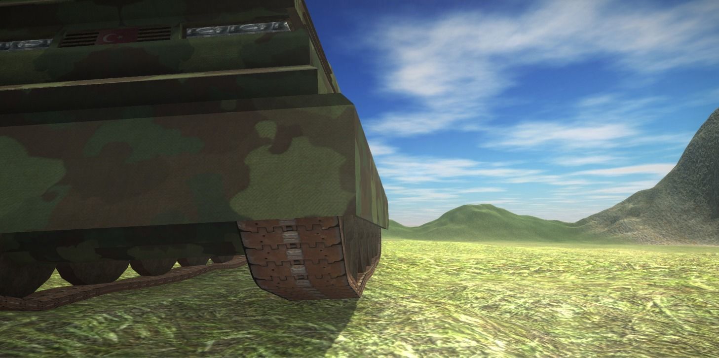 Rocket Artillery Animated and Rendered Game Ready Low-poly 3D model_9