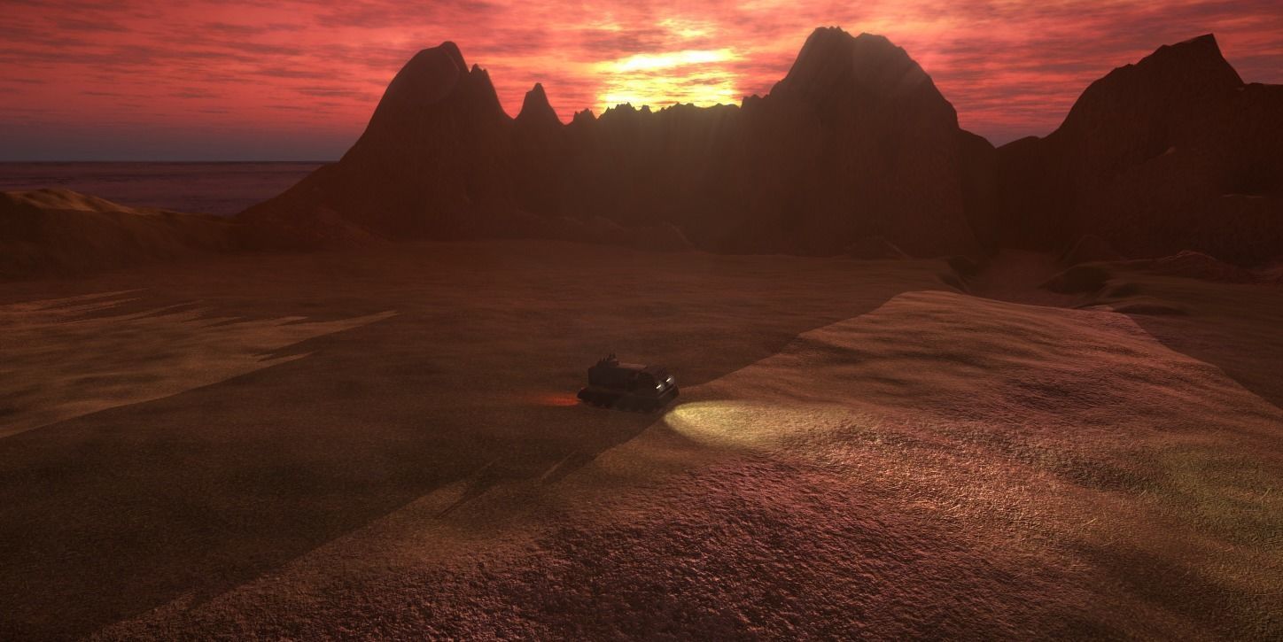 Rocket Artillery Animated and Rendered Game Ready Low-poly 3D model_19