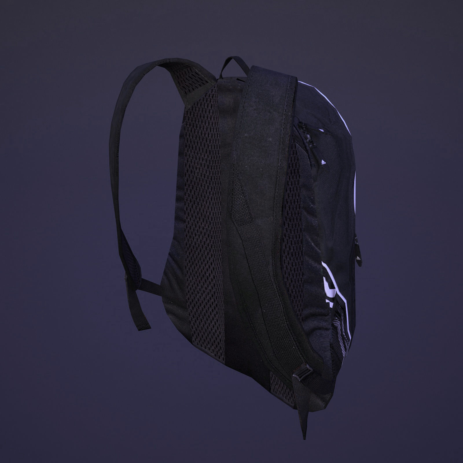 backpack adi Low-poly 3D model_4