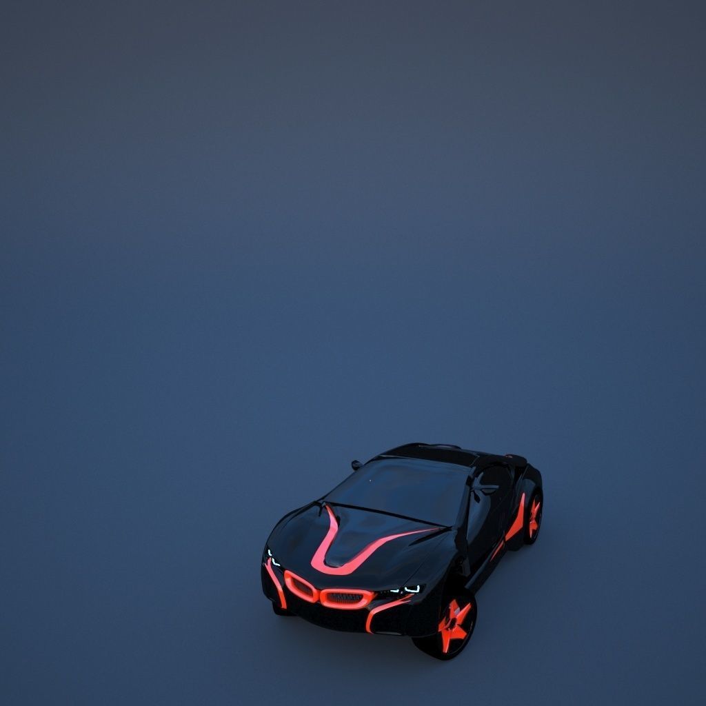 Robot sci-fi 3D model_34