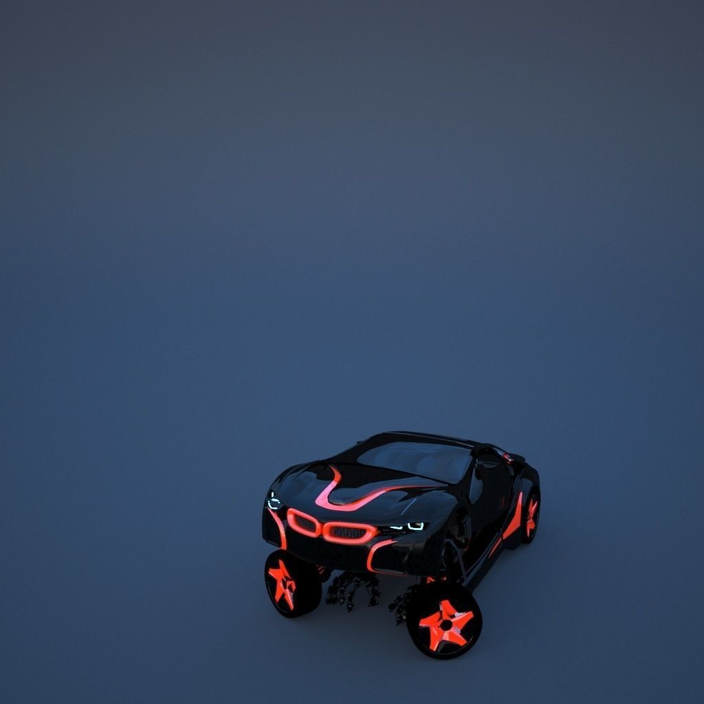 Robot sci-fi 3D model_32