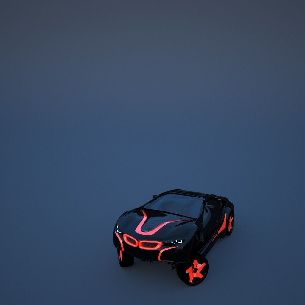 Robot sci-fi 3D model_33