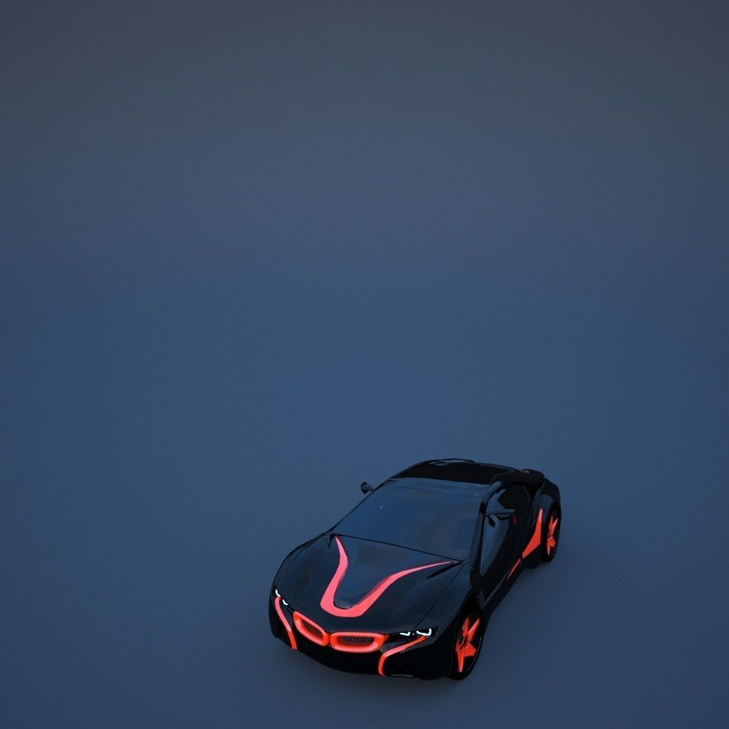 Robot sci-fi 3D model_35