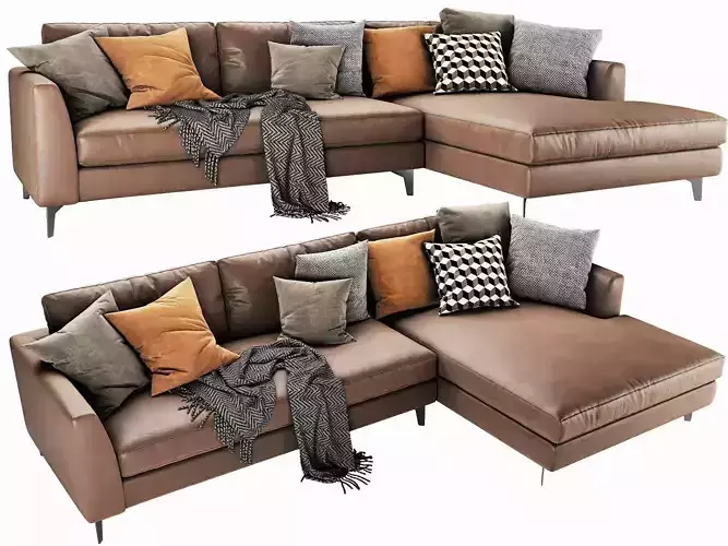 Meridiani Louis Up Chaise Lounge