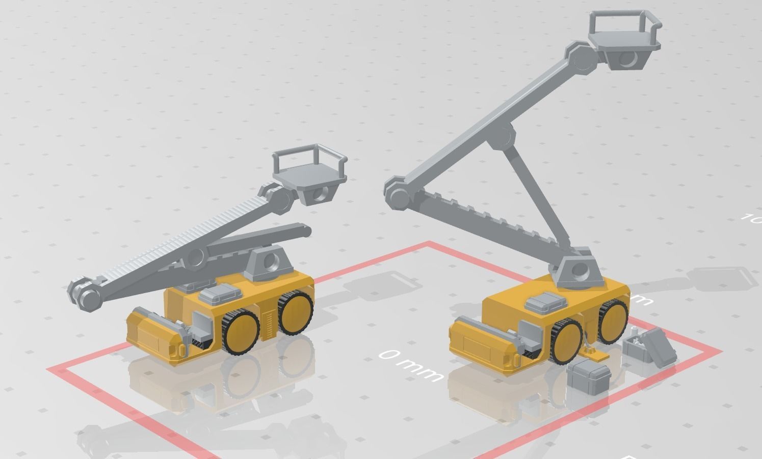 Mecha Hangar Bay Vehicles -Free- Free 3D print model_1