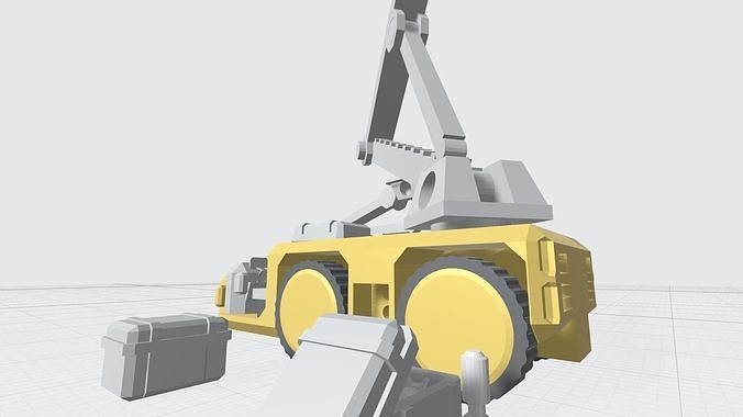 Mecha Hangar Bay Vehicles -Free- Free 3D print model