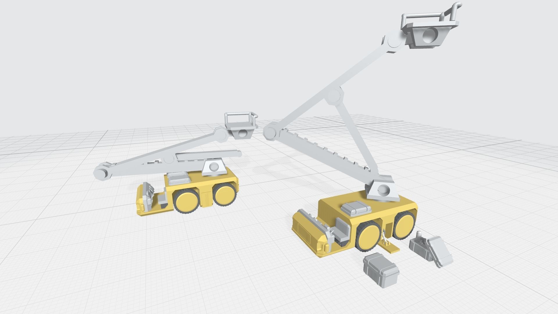 Mecha Hangar Bay Vehicles -Free- Free 3D print model_2