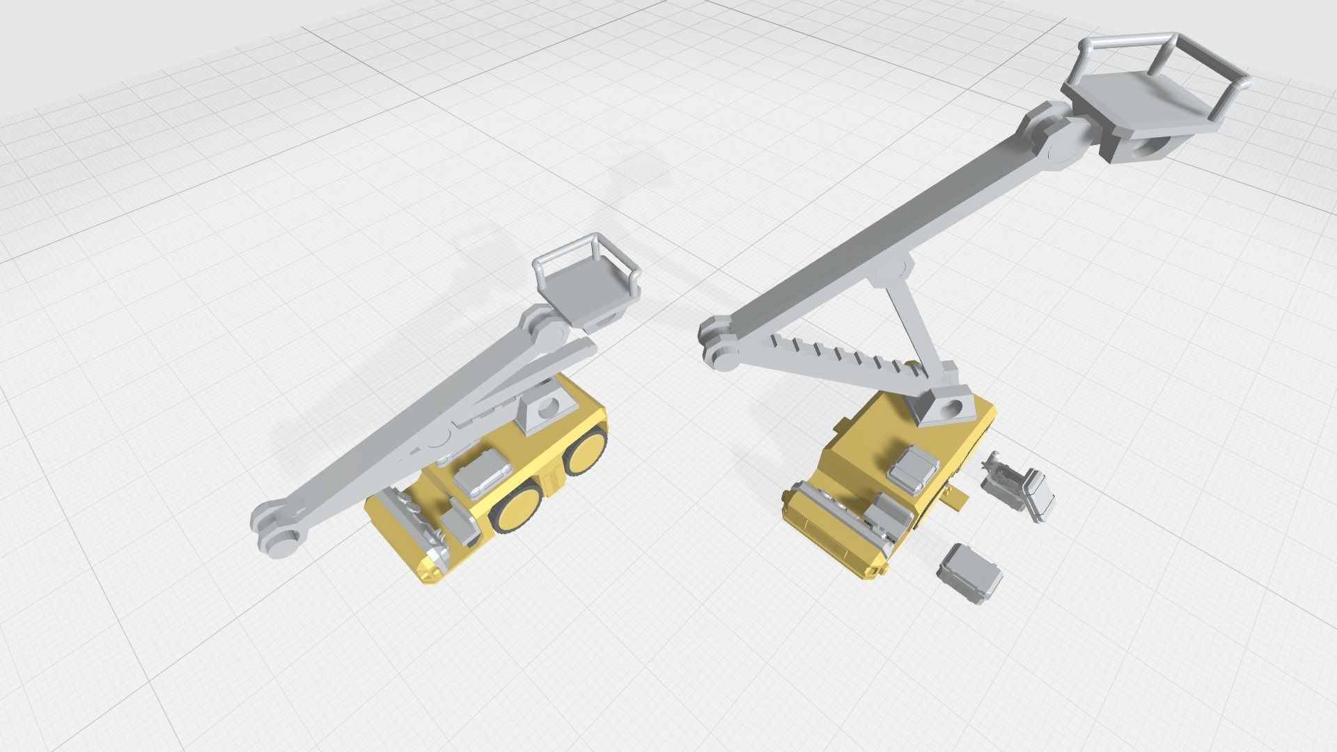 Mecha Hangar Bay Vehicles -Free- Free 3D print model_4