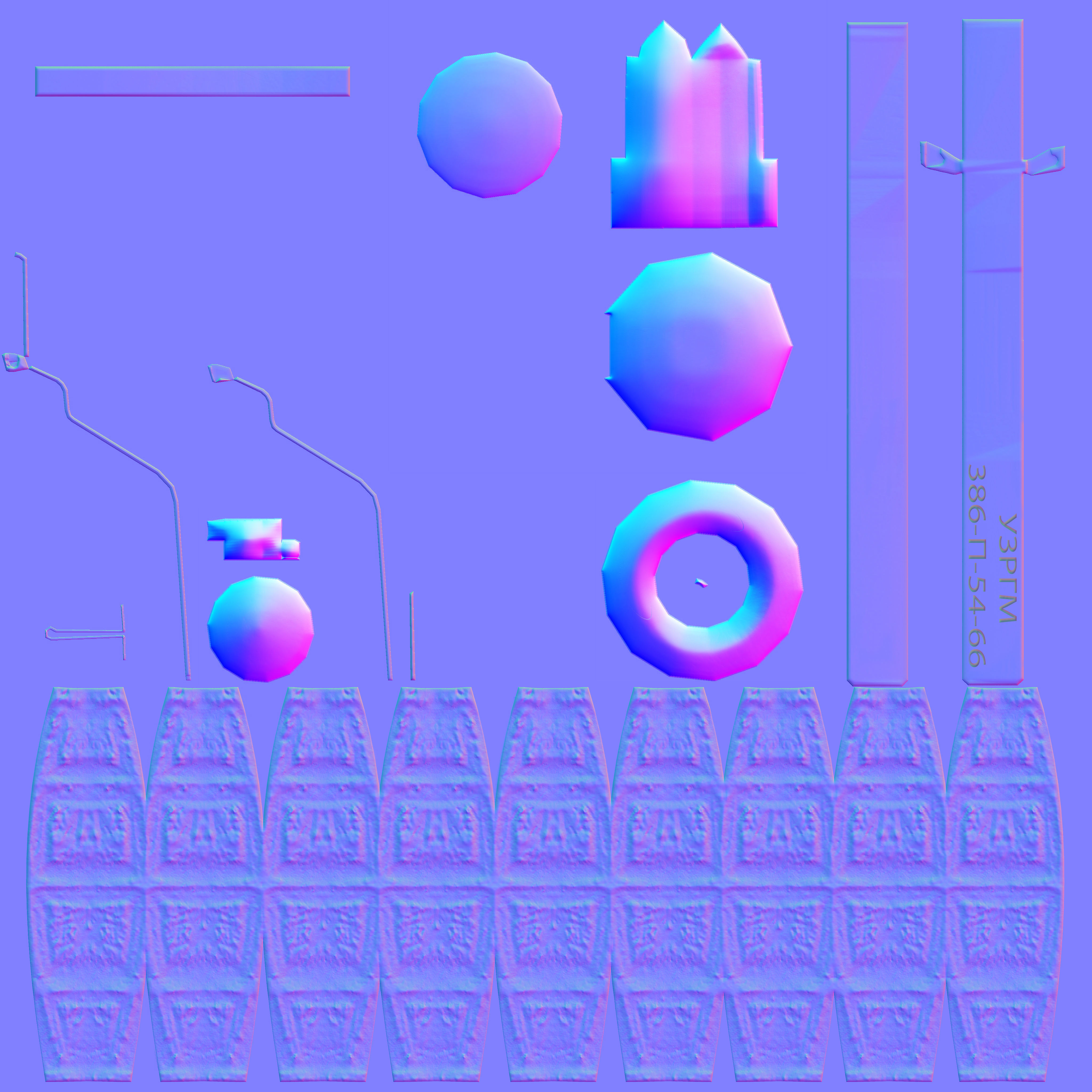 grenade Low-poly 3D model_14