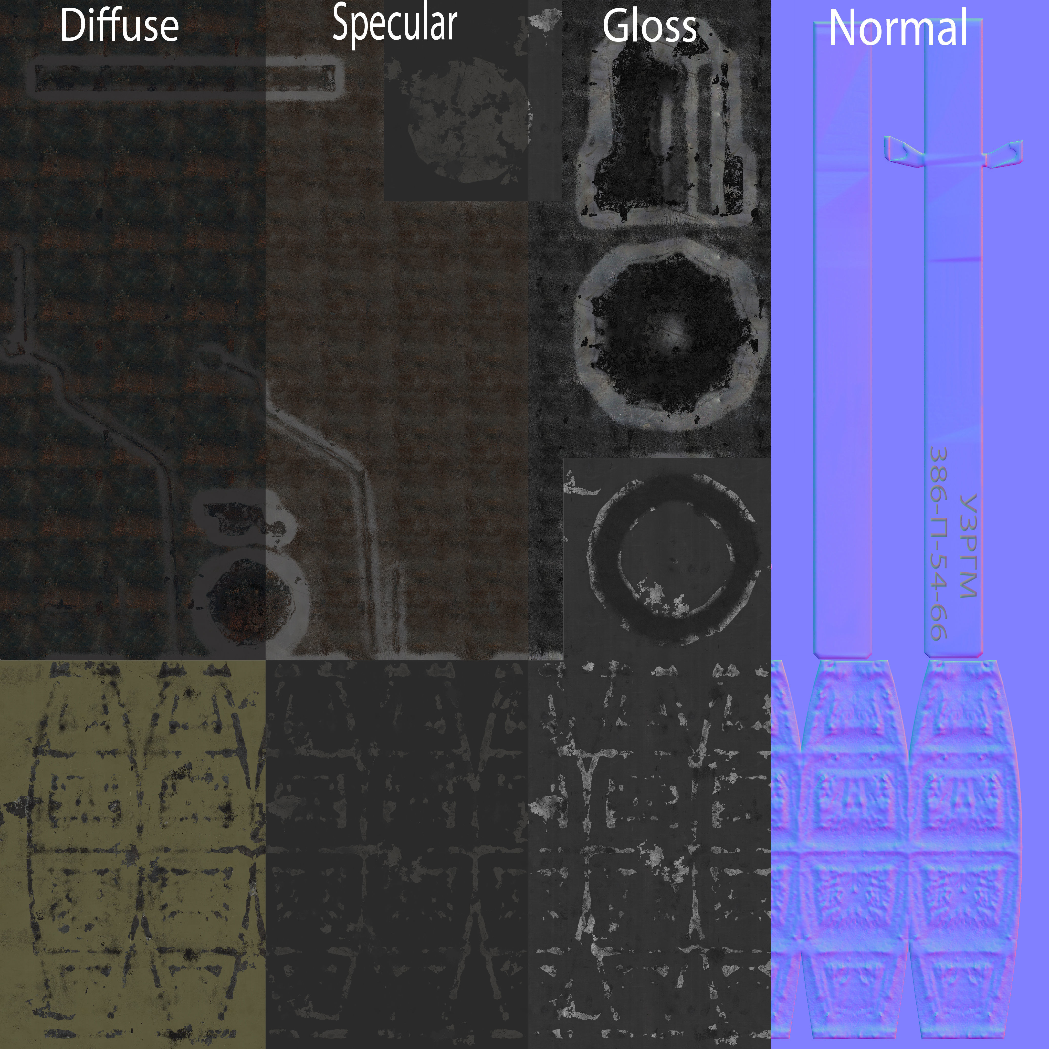 grenade Low-poly 3D model_12