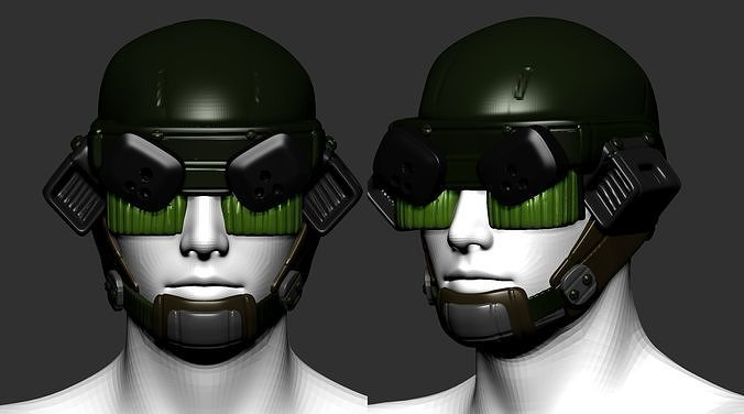 helmet high poly sculpt 3d printable 3D model 3D model