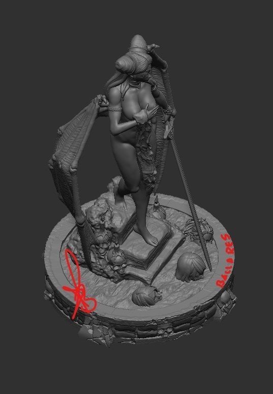 Bathory the  the bloody countess by Creative Geek MB 3D print model_9