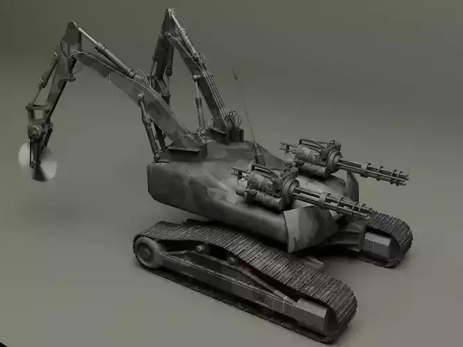 robot excavator