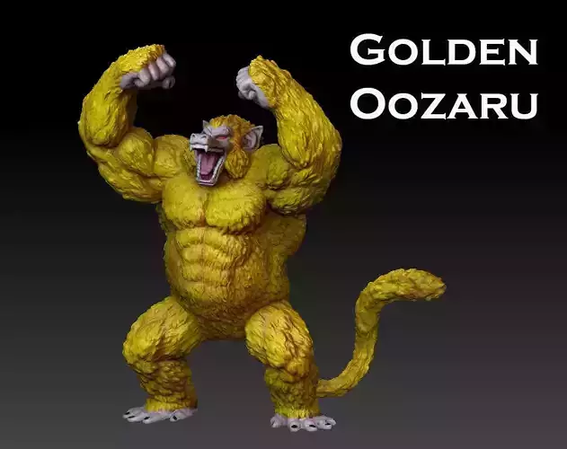 Golden Oozaru  3D model