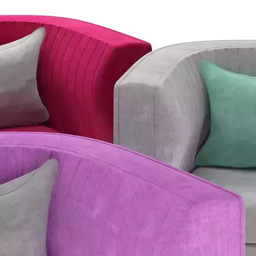 Holly Hunt ArmChair Free 3D model