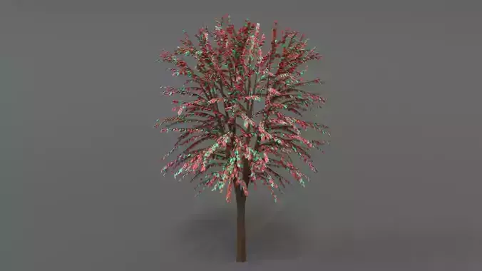 Cartoon Tree 3D
