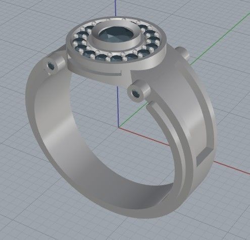 Ring 3d 3D print model_2