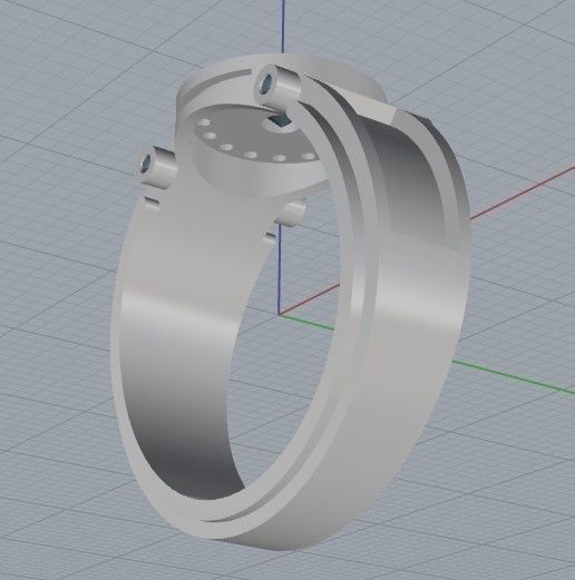 Ring 3d 3D print model_3