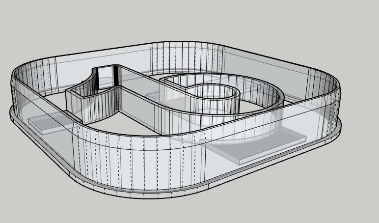 Tiktok - Cookie Cutter 3D print model_2