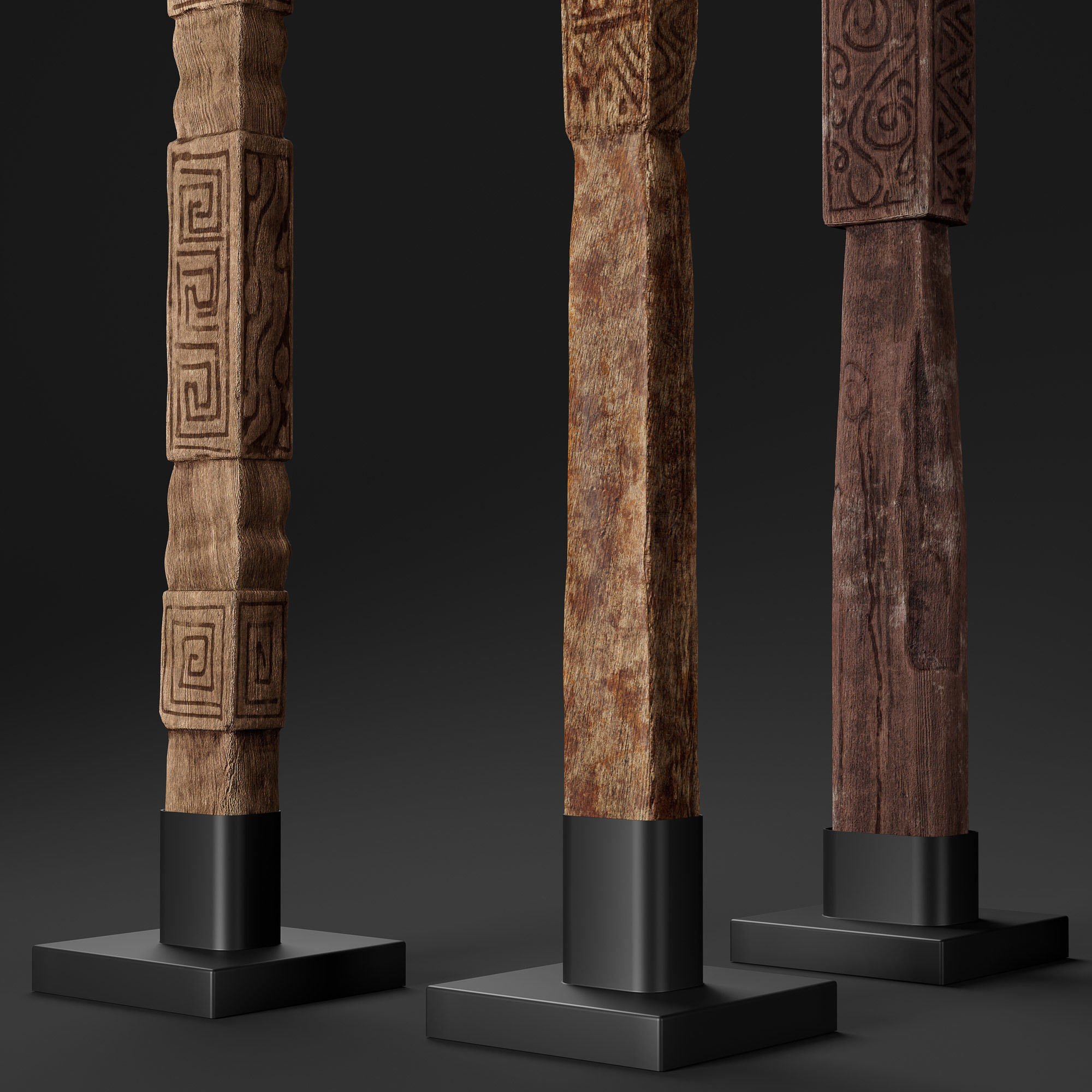 RH Indonesian totem 3D model_3
