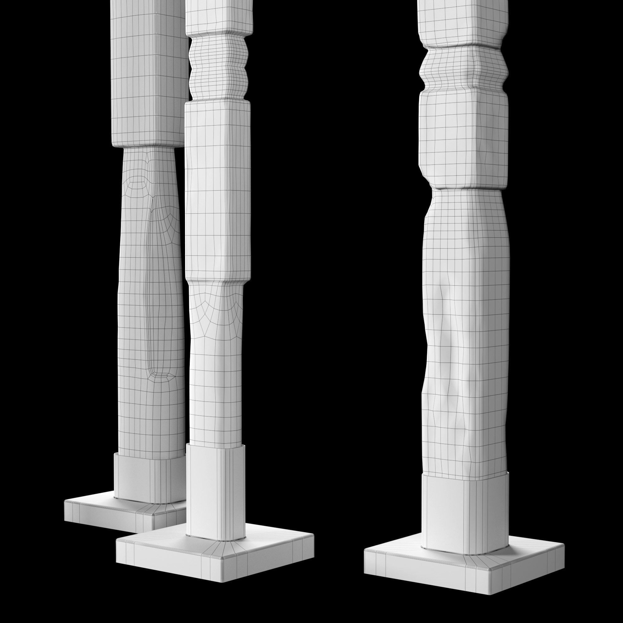 RH Indonesian totem 3D model_7
