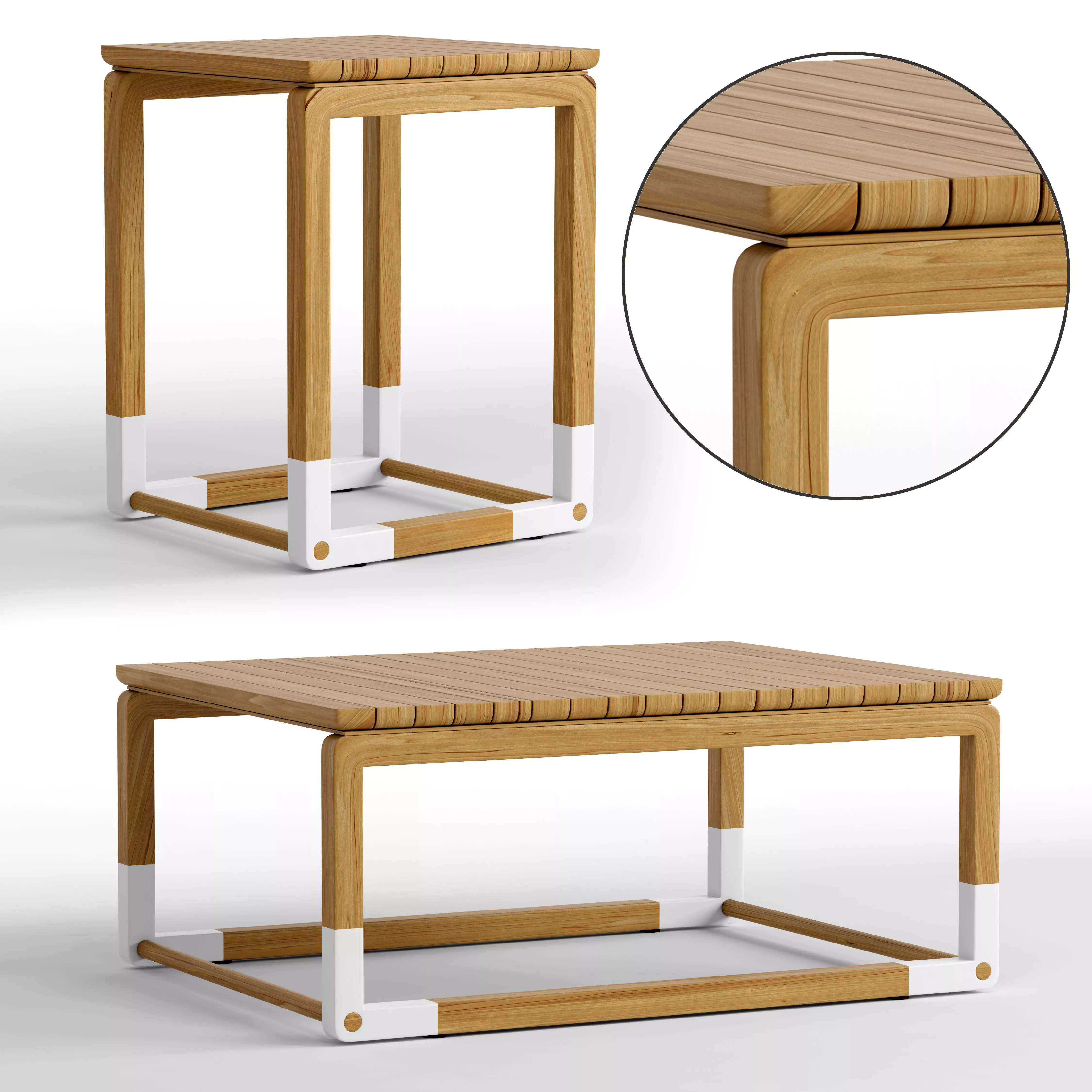Cycle Coffee and service Table by Atmosphera 3D model_0