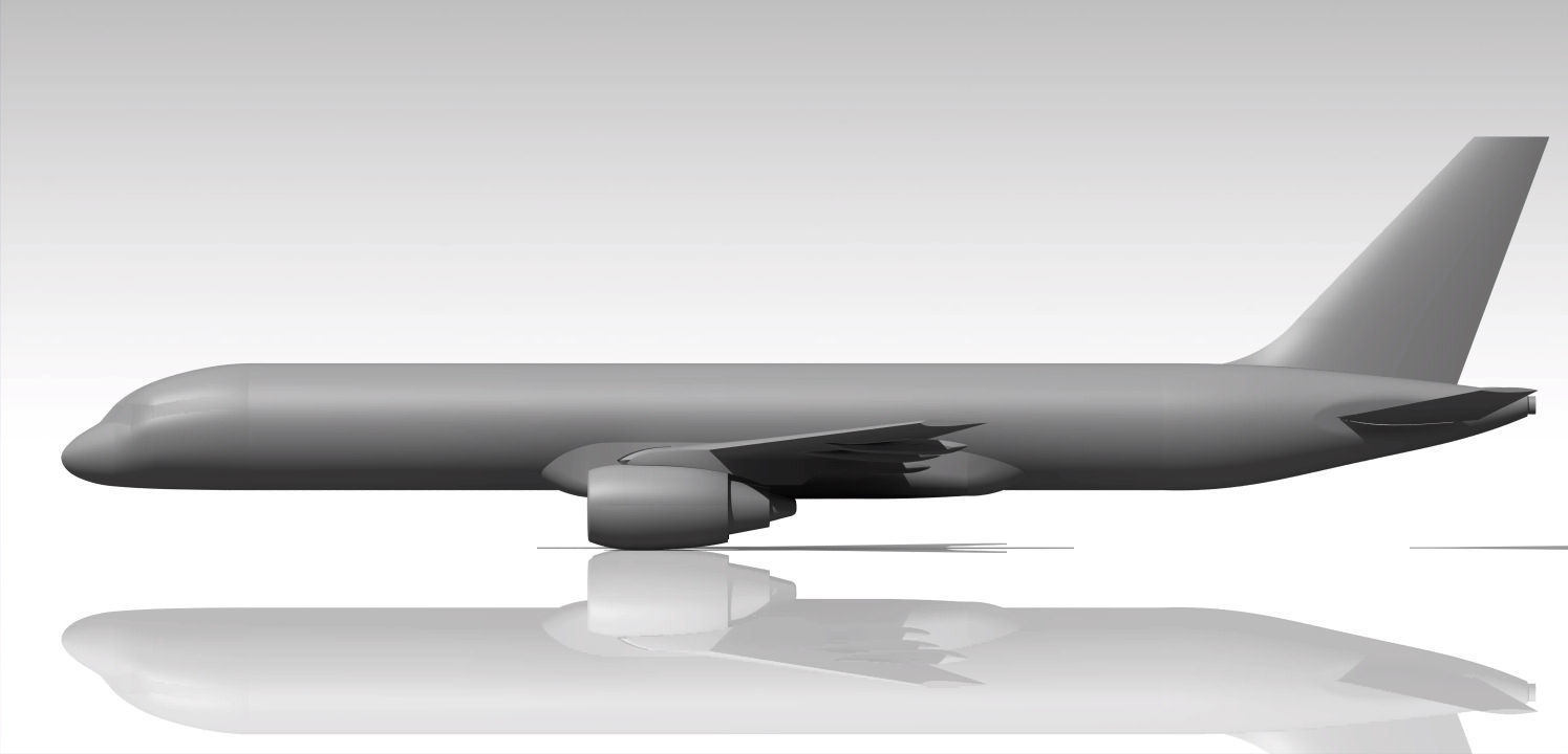 Boeing 757-200 3d printable 3D print model_3