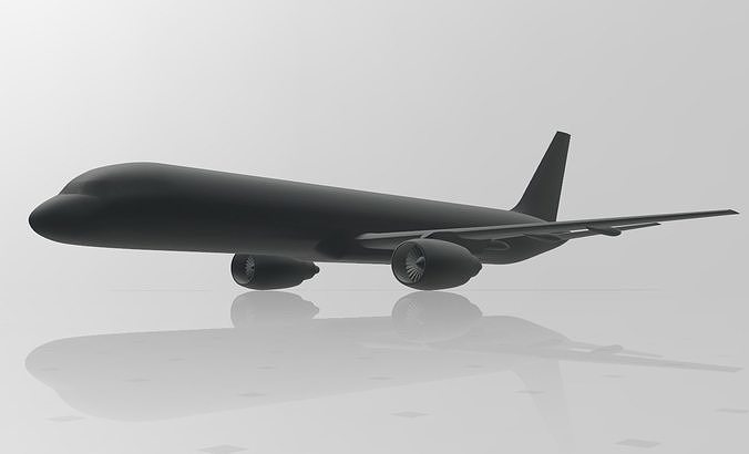 Boeing 757-200 3d printable  3D print model