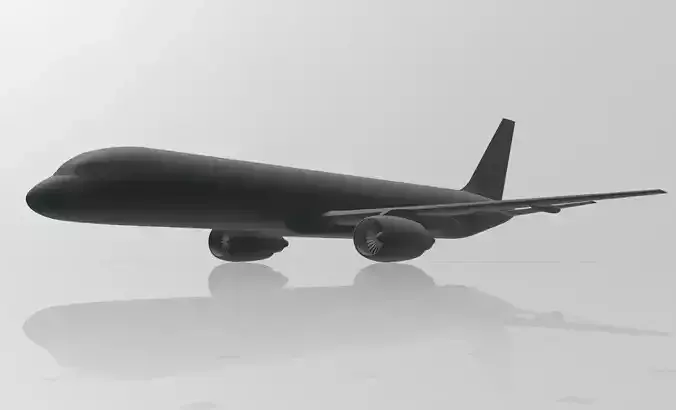 Boeing 757-200 3d printable  3D print model