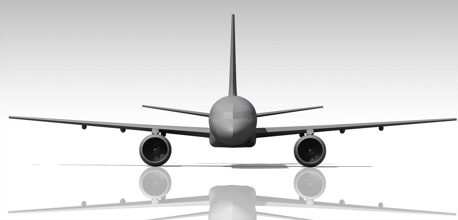 Boeing 757-200 3d printable 3D print model_1