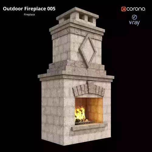 Outdoor Fireplace 005
