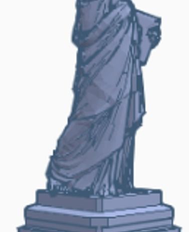 The Statue of Liberty 3D print model_8