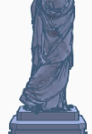 The Statue of Liberty 3D print model_13
