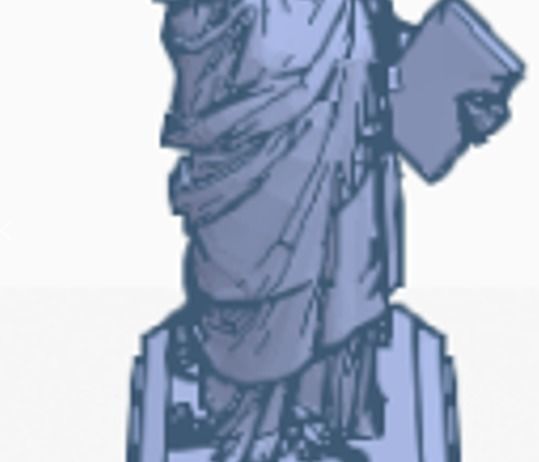 The Statue of Liberty 3D print model_3