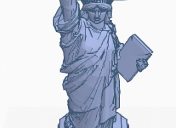 The Statue of Liberty 3D print model_1