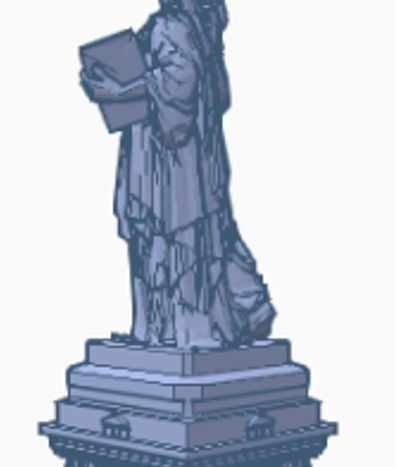 The Statue of Liberty 3D print model_7