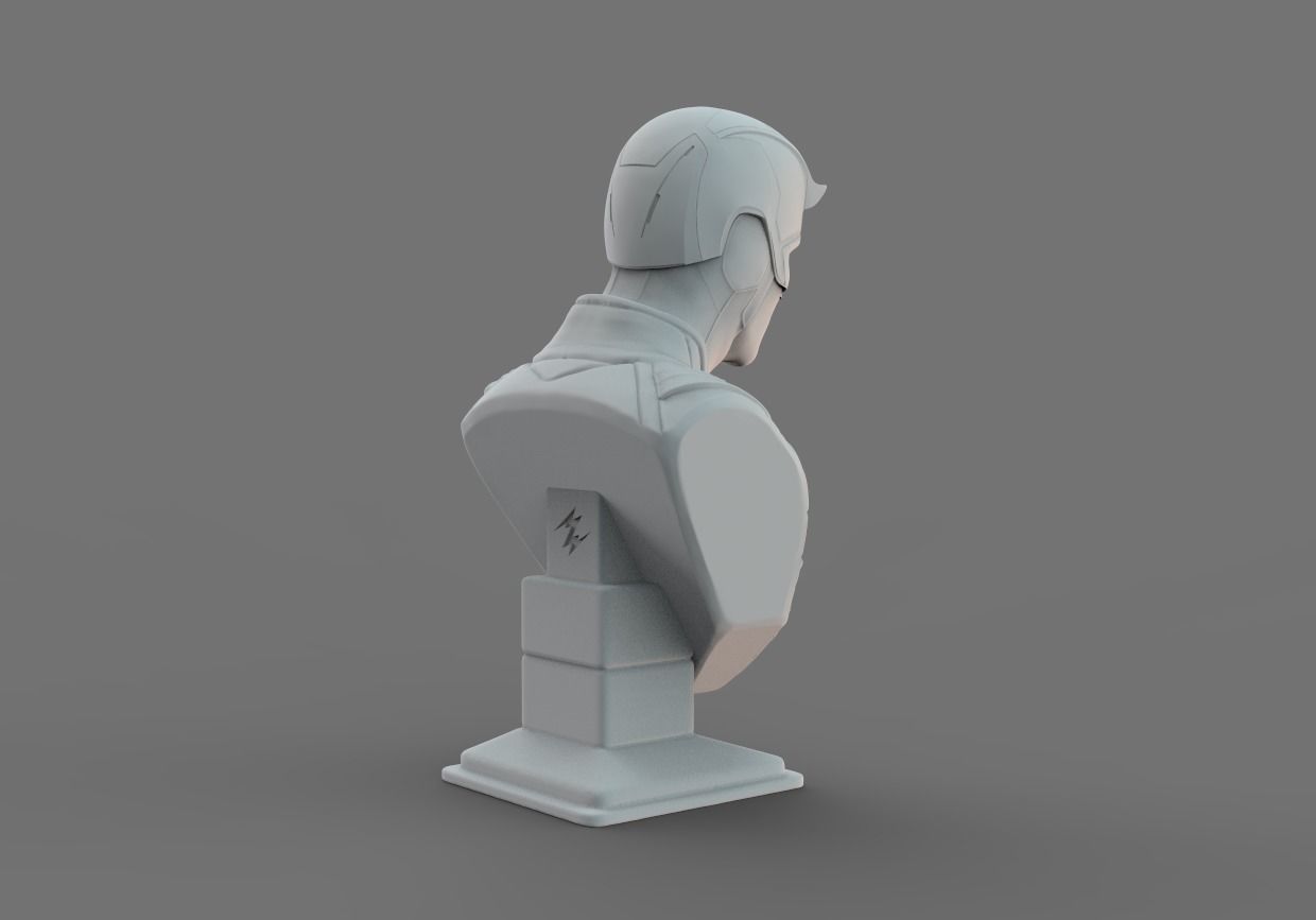 Daredevil Bust - Fan Art 3D print model_4