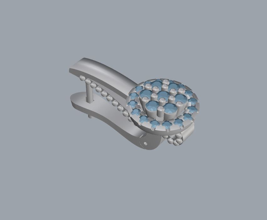 Ring and Earrings 86 3D print model_10