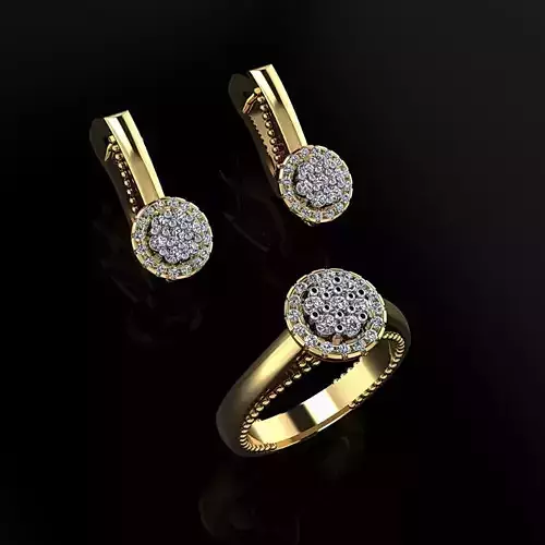Ring and Earrings 86