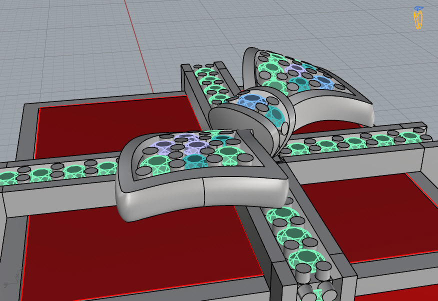 Gift Pendant 3D print model_10