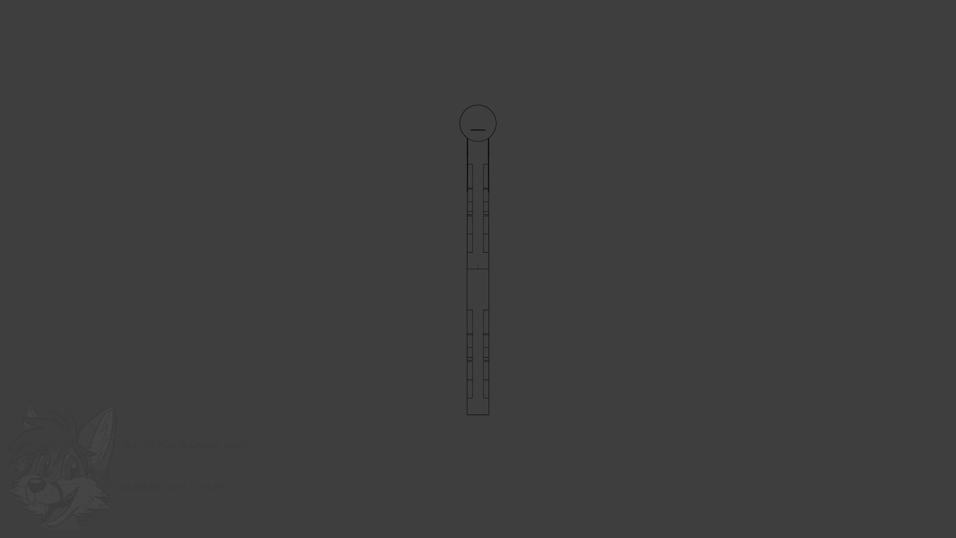 Sci Fi Modular Railing for City Walkways 3D model_8